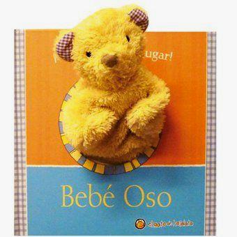 Libro con Marioneta de Bebé Oso – Educativo y Suave, Ideal para Niños