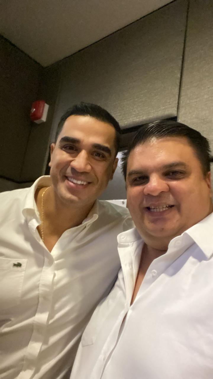 Luisfer Bernal presidente de la Essap para Guille Lesme candidato a la concejalia para Asunción. en Paraguay