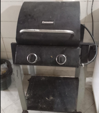 Parrilla a Gas Consumer con Rueditas